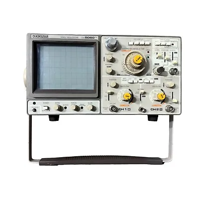 KIKUSUI COS 5060 60 MHz Oscilloscope Untested Powers On • $149.99
