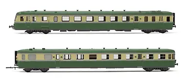$626.41 • Buy Jouef HJ2418 HO Gauge SNCF RGP II X2717 Diesel Railcar & XR7710 Trailer III