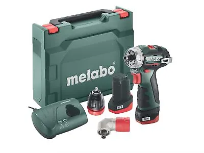 Metabo PowerMaxx BS BL Q Brushless Drill/Screwdriver 12V 2 X 2.0Ah Li-ion • £158.27