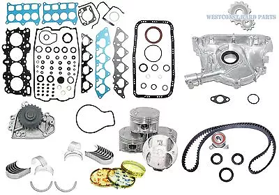 Fit 94-95  Acura Integra Gsr 1.8l B18c1  Engine Rebuild Kit Master Kit Dohc • $369.95