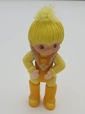 Hallmark Rainbow Brite - Canary Yellow Doll Poseable Figure - Vintage 80s Toy • £7