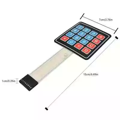 4x4 16 Key Keypad Membrane Switch Matrix Array Keyboard Arduino RaspberryPi • $3.99