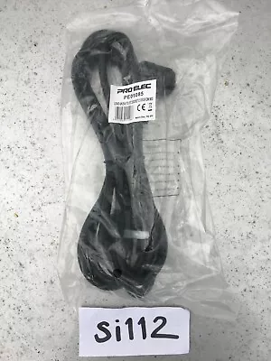 £5.50 • Buy UK Plug To Right Angled IEC C13 Power Lead, 2m Black