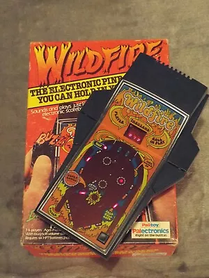 WILDFIRE PINBALL  HANDHELD ELECTRONIC GAME - Parker / Palitoy -  Vintage 1979 • £27.99