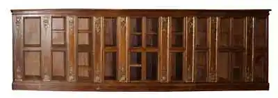 Antique Bookcase Monumental French Napoleon III Open Shelf Approx 22 Feet Long • $18650