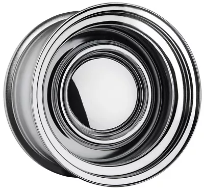 $175.24 • Buy CHROME SMOOTHIE 15X6 MULTIFIT FORD 114.3 HQ HOLDEN 120.65 FIT MONARO FALCON 81cb