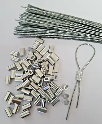 50 X Aluminium Tamper Proof Security Seals & Wire Electric Water Meter Fuse Box • £10