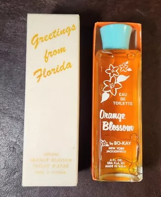 Vintage Orange Blossom Eau De Toilette Splash By BO-KAY 4 Fl Oz NIB • $138.21