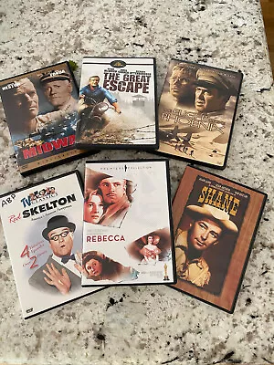 MOVIE Madness!!  CLASSICS!!  Romance WESTERNS Comedy  War FREE SHIPPING • $8