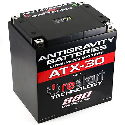 Restart Lithium Battery ATX30-RS 880 CA Antigravity AG-ATX30-RS • $385.95