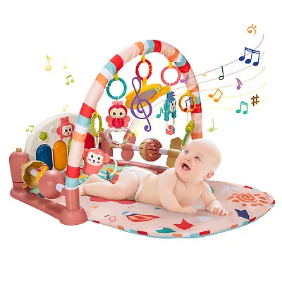£38.99 • Buy Baby Play Mat Toddler Kick & Play Piano Gym Activity Center With Light & Sound