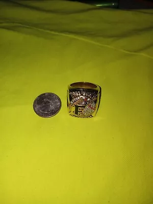 2003 FLORIDA MARLINS WORLD SERIES 48.7 Gr CHAMPIONSHIP RING 10K INTERGOLD Psa  • $3900