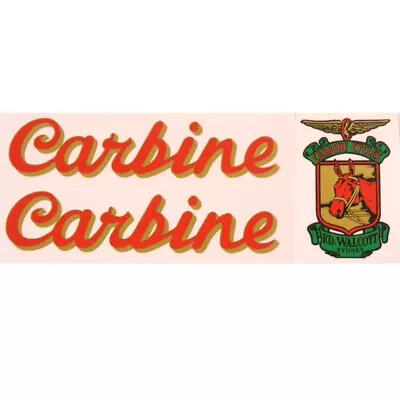 Carbine Decals For Vintage Retro Bicycle  • $58