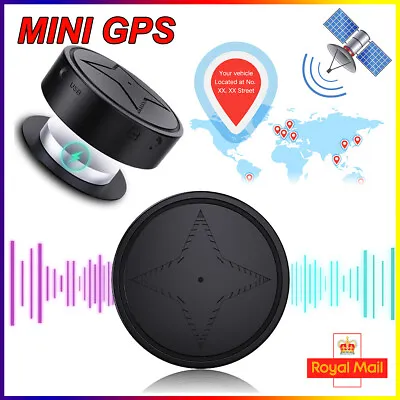 Mini Magnetic Car GPS Tracker Truck GSM GPRS Real Time Tracking Device Locator • £18.79