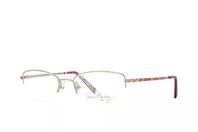 Vera Bradley Women's Eyeglasses VB3026 PWP Pinwheel Pink 50mm Half Rim NEW! • $59.99