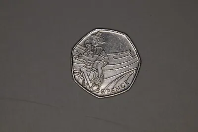 Olympic 2011 Cycling   50p Fifty Pence ;-circulated • £0.99