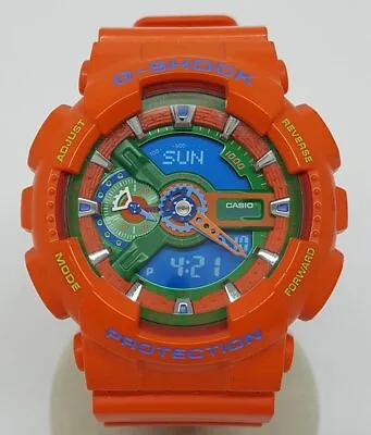 [Japan Used Watch] Used G-Shock Big Case Hyper Colors Ga-110A Watch Casio • $222.07