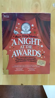 Marks And Spencer - A Night At The Awards Dinner Themed Party Game Adults • £5.99