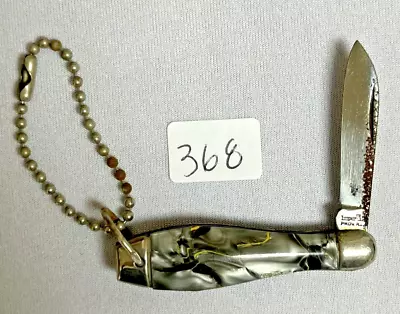 Vintage Imperial Prov. RI. Single Blade Black Gray Folding Pocket Knife (#368) • $30