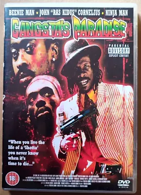 Gangsta's Paradise - 2004 DVD - Dancehall Reggae - Beenie Man - Ninja Man - RARE • £14.99