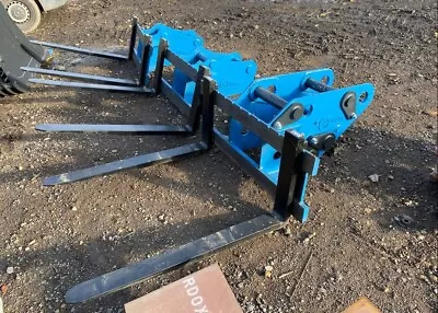 £1240 • Buy Pallet Fork Multi Fit 65/80mm Pins- UnUsed - Price £1240.00 + VAT @ 20%