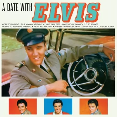 Elvis Presley - Date With Elvis (Orange LP Vinyl) • $26.31