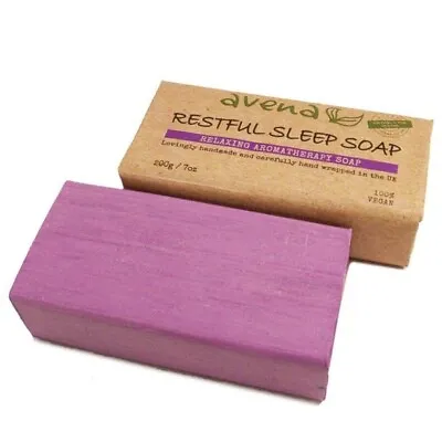 Restful Sleep Soap Bar 200g - Natural Lavender Scented Soap For Relaxation • £9.99