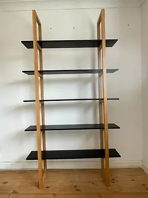 Habitat Loki Bookcase With 5 Black Shelves. Classic Design. • £25