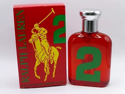 Ralph Lauren BIG PONY 2 For Men Eau De Toilette Spray 75ml - New/No Cellophane • £79.89