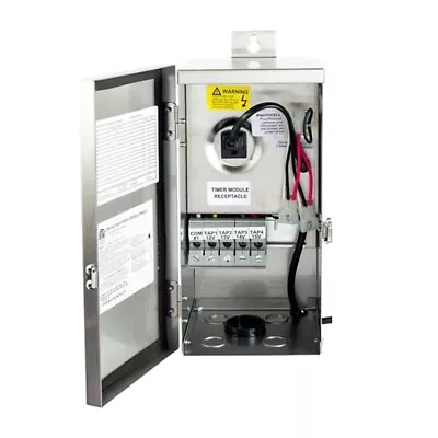 300W Low Voltage Transformer Stainless Steel Max-load Multi-Tap For Long Runs • $229.49