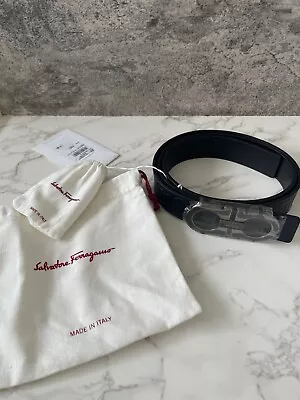 £154.38 • Buy New Authentic Salvatore Ferragamo Horseshoe Men's Leather Belt Accessory 105