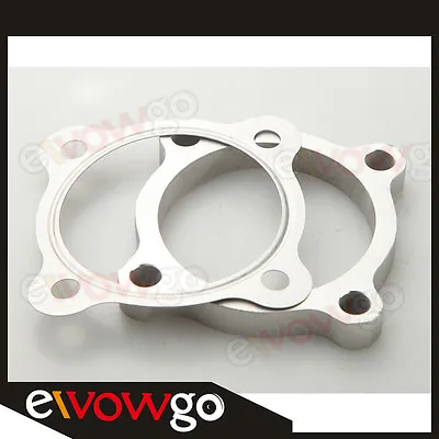 3  4 Bolt SS304 Turbo Downpipe Discharge Flange+Gasket T4 GT35 T3/60-1 GT3582R • $25.90