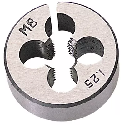 Draper 8mm M8 X 1.25 Circular Die 1  OD Outside Diameter Carbon Steel 83810 • £4.89