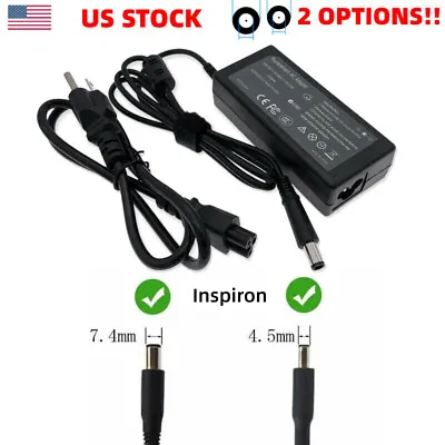 $11.35 • Buy For Dell Inspiron 15 3000 5000 7000 Series Laptop Adapter Power Supply Charger