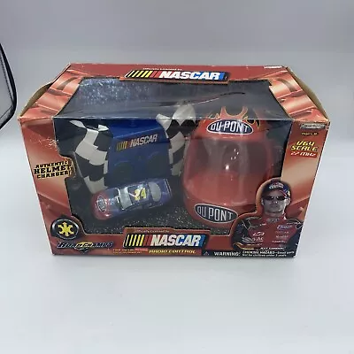 $12 • Buy Road Champs  Radio Control 1:64 RC Car & Red Helmet Charger Jeff Gordon