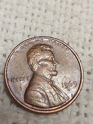 1969 S Lincoln Memorial Penny  Double Error DDO And FLOATING ROOF REVERSE. • $1