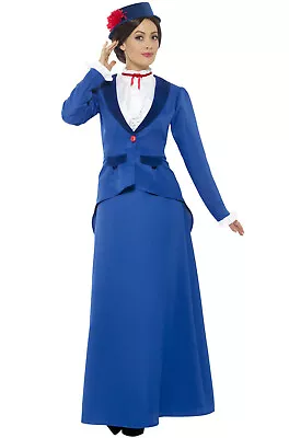 Victorian Nanny Mary Poppins Women Adult Costume • $45.04