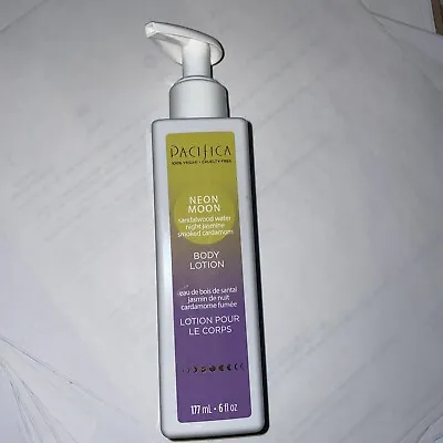 Pacifica Neon Moon Body Lotion Moisturizer Sandalwood Jasmine Cardamom 6 Fl Oz • $8.99