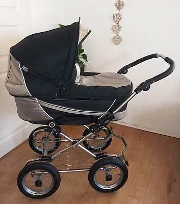 Emmaljunga Edge Duo Combi Stroller + Teutonia Blanket Retro Refurbished! • £391.77