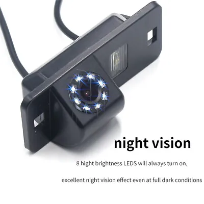 $18.13 • Buy 1x HD Car Rear View Camera W/LED Light For BMW 1/3/5/6 Series X3 X5 E39 E53 E70
