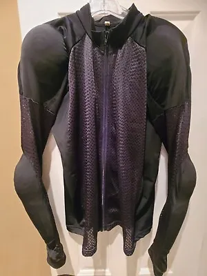 Wicked Stock Motorcycle ATV Mesh Body Armor Zip-Up Shirt (Large) Level 2 Protect • $54.95