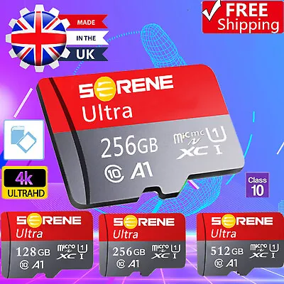 £1.80 • Buy 64GB 128GB 256GB High Speed Micro Memory SD Card Class10 SDHC SDXC Flash TF Card