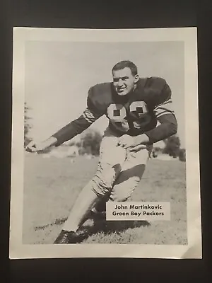 JOHN MARTINKOVIC - 1955 Green Bay Packers Team Issue *EXTREMELY RARE*   • $79.99