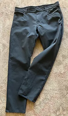 Nike Dri Fit Golf Pants Chino Men's 36X32~5- Pocket Slim Fit Repel Gray~Perfect! • $36.50