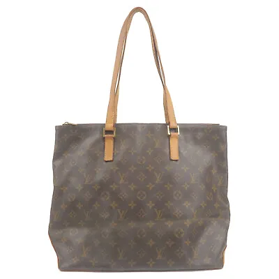 Auth Louis Vuitton Monogram Cabas Mezzo Tote Bag M51151 Used • $428.64