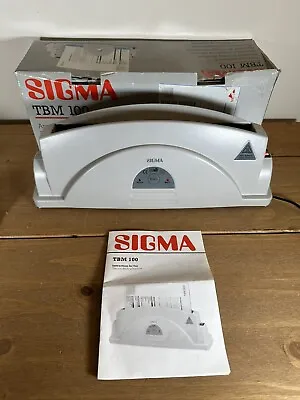 Sigma TBM 100 Thermal Binding Machine 250 Sheets   A4 Capacity 120W • £69.99