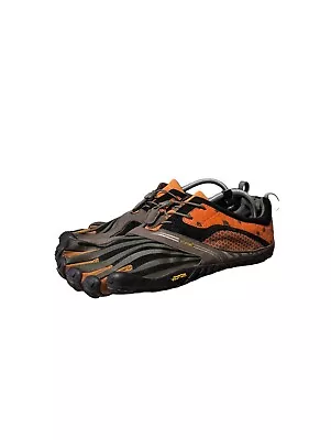 Vibram FiveFingers Spyridon LS Barefoot Shoes Mens Size 46 Orange Black Natural • $39.99