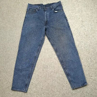 Vintage Levis 550 Jeans Mens 36x32 Blue Stone Wash Tapered Leg 90s Relaxed • $8.66