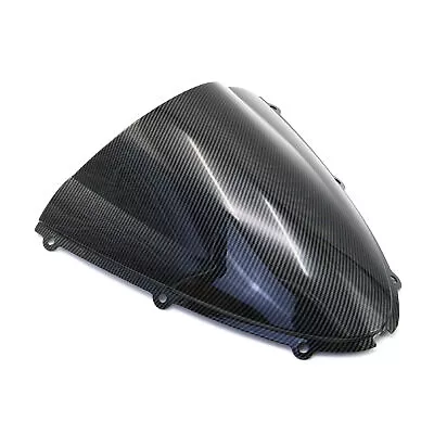 Front Windscreen Windshield Carbon For Kawasaki NINJA ZX-6R '05-08 Zx-10R '06-07 • $44.82