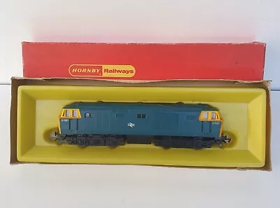 Hornby Railways Oo Gauge R.758 Hymek D7063 Diesel Locomotive Br Blue - Boxed • £24